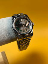 SEIKOJUST| Grey Roman Dial