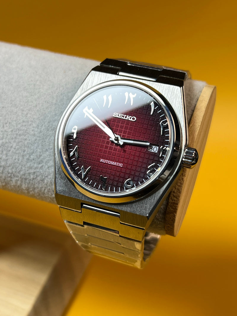 SEIKOJUST | Burgundy Dial